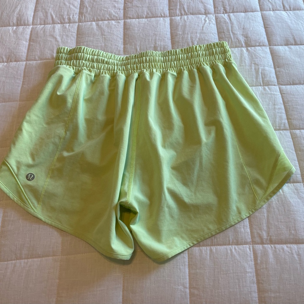 lululemon athletica Women's Neon Lime Athletic Shorts